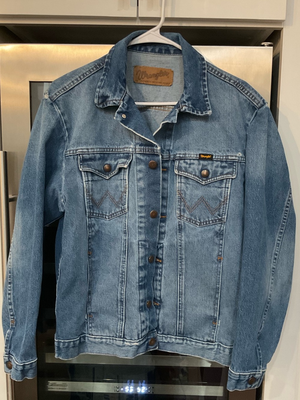 Wrangler Men's Antique Blue Denim Jacket